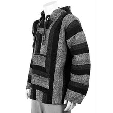 Black and Grey Baja Hoodie