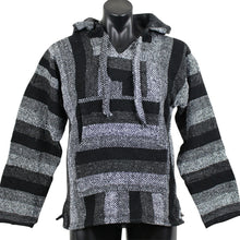Black and Grey Baja Hoodie