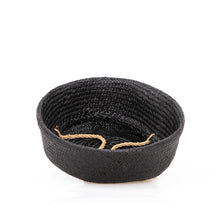 Belly Basket Black Dyed Seagrass - Large 35cm