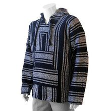 Black and White Baja Hoodie