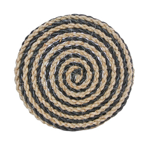 Black mix planter basket bottom view of large size basket