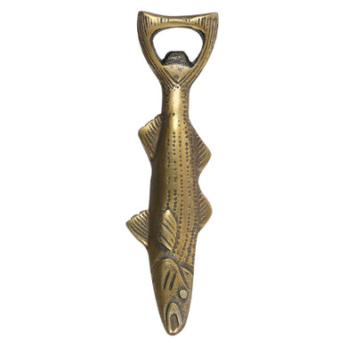 Front of fish bottle opener