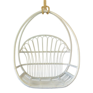 White Hanging Egg Chair