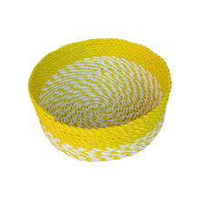 Full view of the large size yellow low baskets