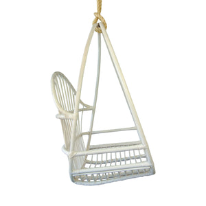 White Hanging Egg Chair
