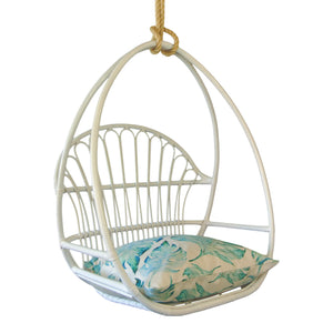 White Hanging Egg Chair